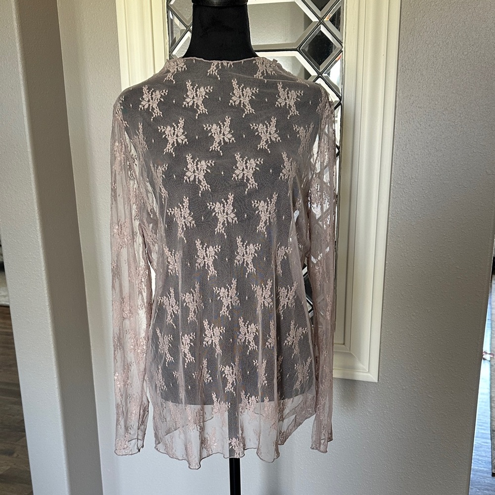 Grace & Lace Women Mesh Top